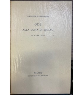Ode alla luna di Marzo ed altre poesie.