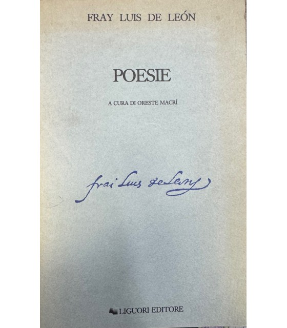 Poesie. A cura di Oreste Macrì.