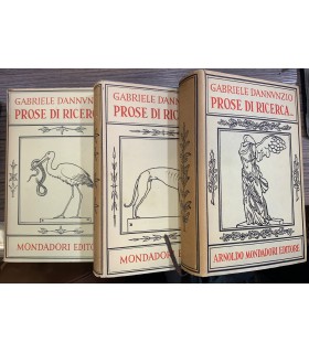 Prose di ricerca. 3 voll.