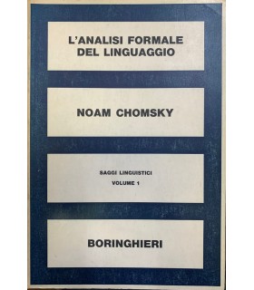 Saggi linguistici. Vol. I. L'analisi formale del linguaggio.