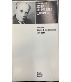 Storia del pensiero economico.