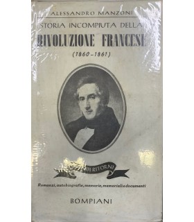 Storia incompiuta della rivoluzione francese. (1860-1861).