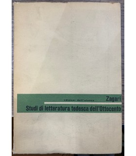 Studi di letteratura tedesca dell'Ottocxento.