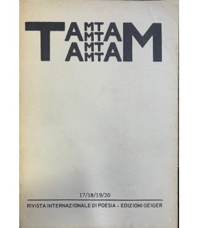 Tam Tam. Rivista internazionale di poesia. 17/18/19/20.
