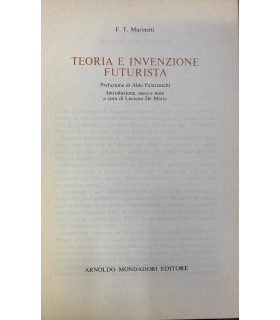 Teoria e invenzione futurista.