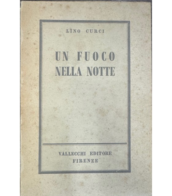 Un fuoco nella notte.