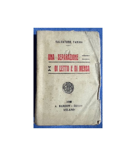 Una separazione di letto e di mensa.