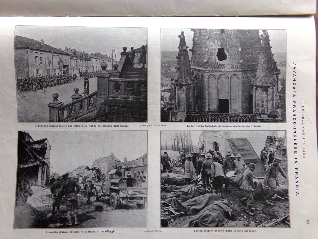 L'Illustrazione Italiana 13 Maggio 1917 WW1 Marconi Tofane D'Arco Munizioni …