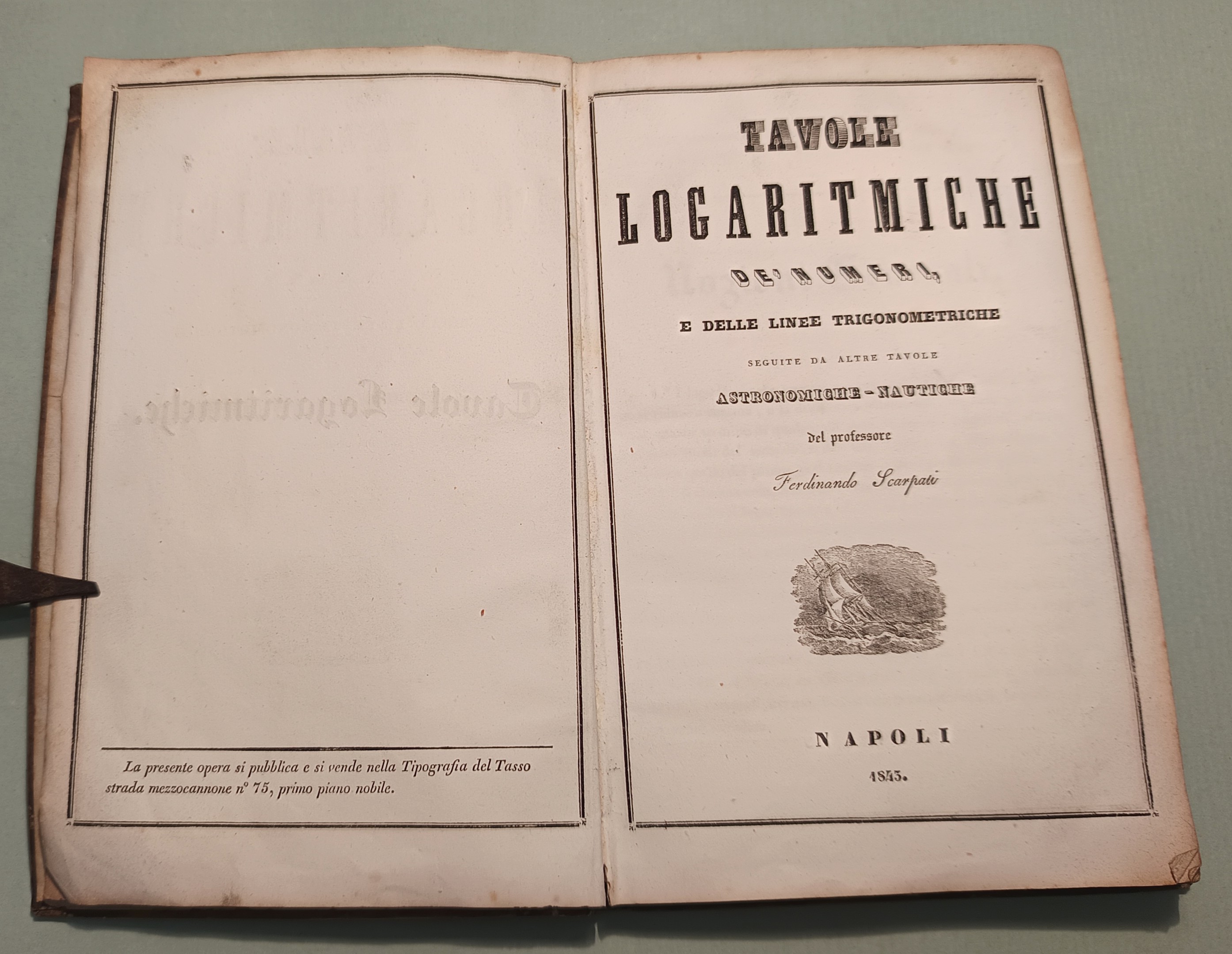 Tavole logaritmiche de' numeri e delle linee trigonometriche seguite da …