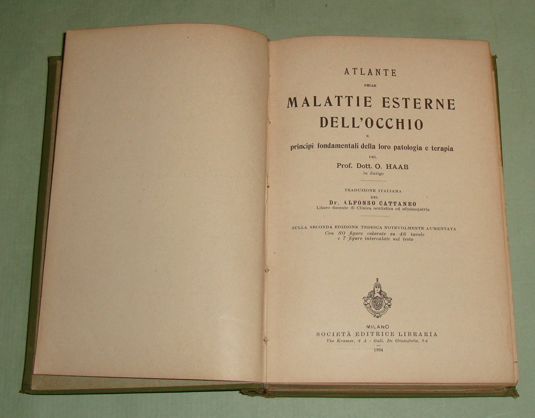 Atlante delle malattie esterne dell'occhio e principi fondamentali della loro …