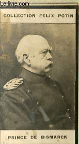 PHOTO ANCIENNE PRINCE DE BISMARCK HOMME POLITIQUE ALLEMAND