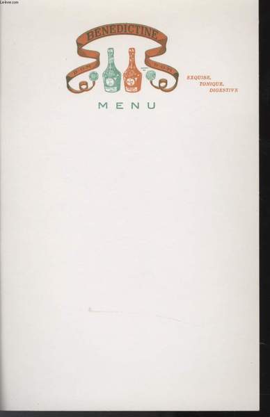 MENU - BENEDICTINE
