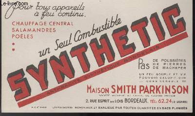 BUVARD - POUR TOUS APPAREILS A FEU CONTINU UN SEUL …