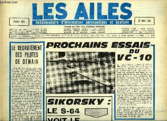 LES AILES N� 1875 - En 1961, l'activit� de l'U.A.T. …