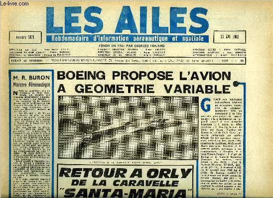 LES AILES N� 1879 - Les satellites Secrets par Albert …