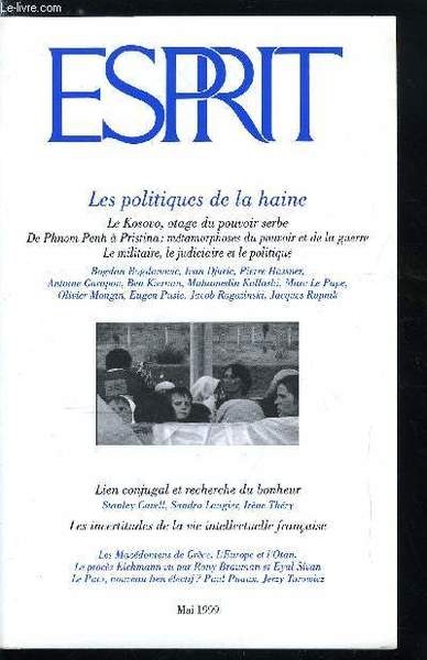 Esprit n° 252 - La guerre, les moyens et les …