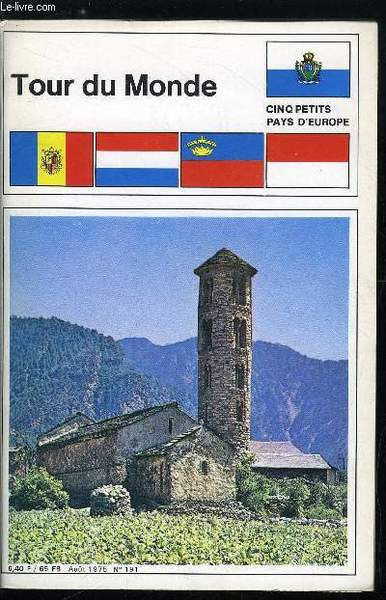 Tour du monde n° 191 - Cinq petits pays d'Europe