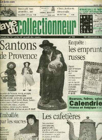 La vie du collectionneur n� 72 - No�l et ses …