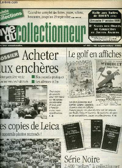 La vie du collectionneur n� 97 - La confiserie publicitaire, …