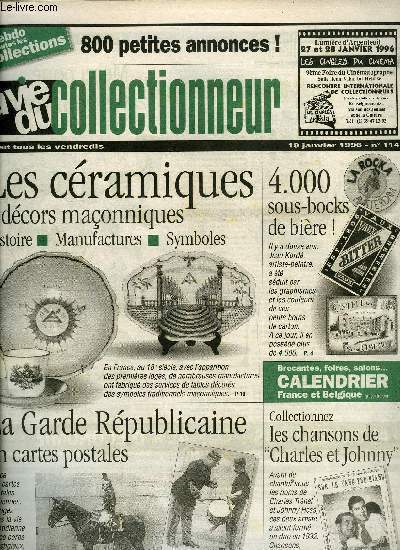 La vie du collectionneur n� 114 - B�cassine a toutes …