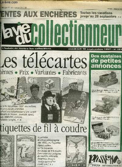 La vie du collectionneur n� 191 - Maison close ou …