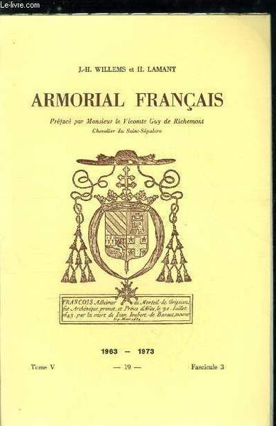 Armorial français n° 19 - Crombrugghe à Crots (Cromières, Crommelinck, …