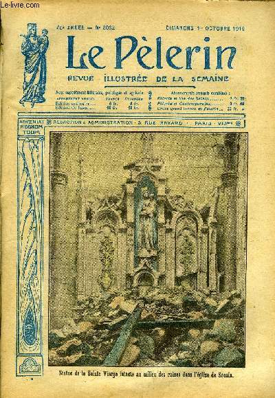 Le P�lerin n� 2062 - Statue de la Sainte Vierge …