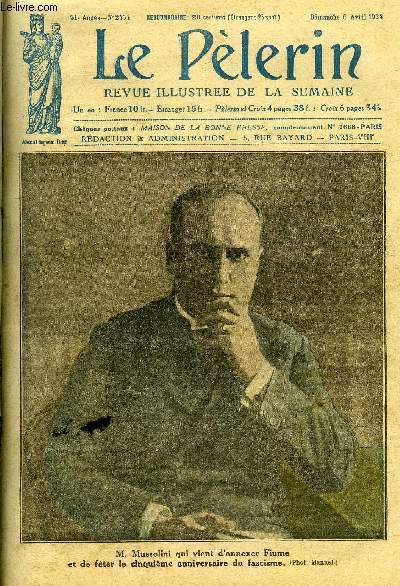 Le P�lerin n� 2454 - Dans la hutte d'un Bena …