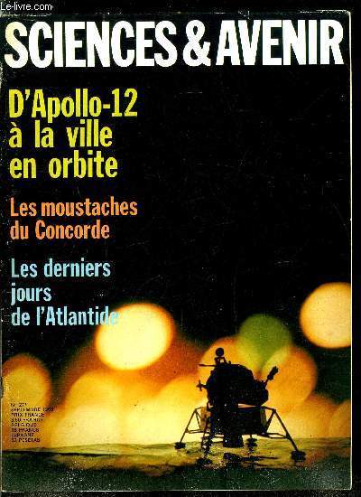 Sciences et avenir n� 271 - Les conqu�rants de la …