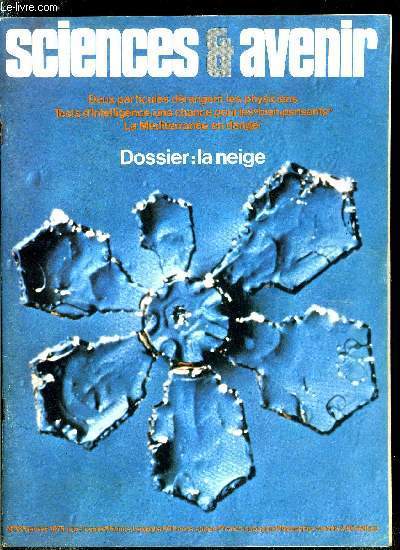 Sciences et avenir n� 335 - Deux particules d�rangent les …