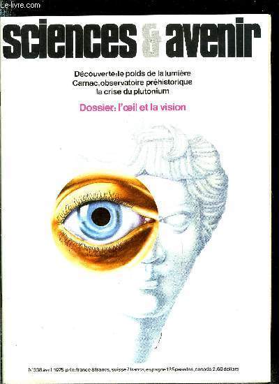 Sciences et avenir n� 338 - Le poids de la …