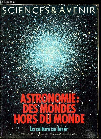 Sciences et avenir n� 380 - De l'anti mati�re en …