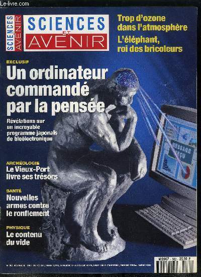Sciences et avenir n� 562 - Exclusif : un ordinateur …