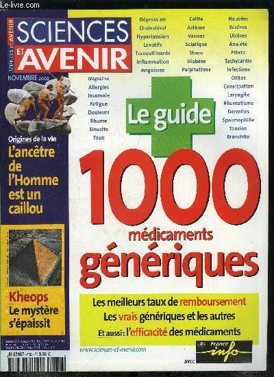 Sciences et avenir n� 669 - La Grande Pyramide garde …