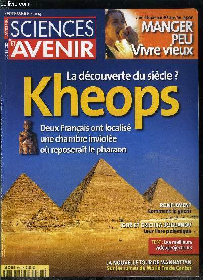 Sciences et avenir n� 691 - Egyptologie : Kheops, la …