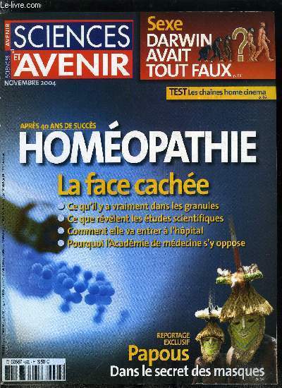 Sciences et avenir n� 693 - Pharmacologie, la face cach�e …