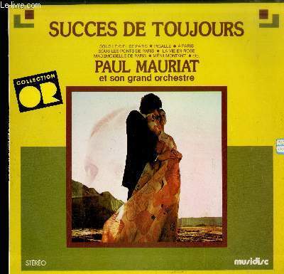 DISQUE VINYLE 33T : SUCCES DE TOUJOURS - Sous le …