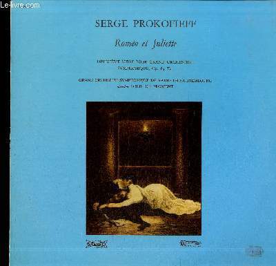 DISQUE VINYLE 33T : ROMEO ET JULIETTE - 2e suite …