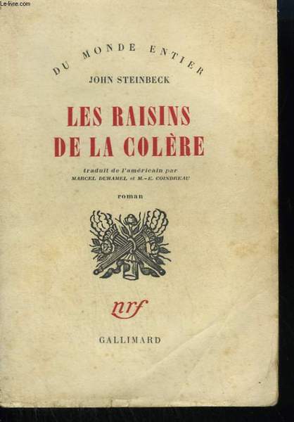 LES RAISINS DE LA COLERE. ( THE GRAPES OF WRATH …