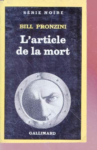 L'article de la mort collection s�rie noire n�1817