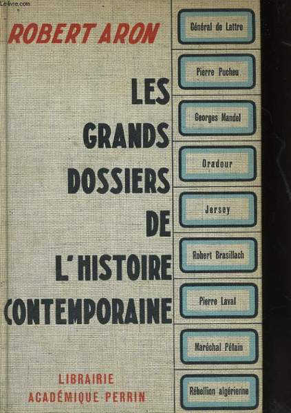 LES GRANDS DOSSIERS DE L'HISTOIRE CONTEMPORAINE