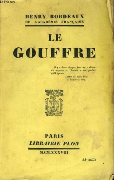 LE GOUFFRE