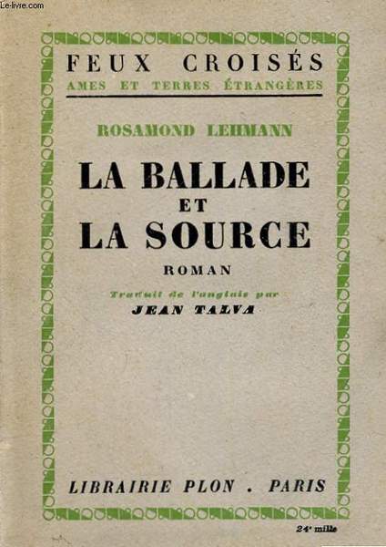 LA BALLADE ET LA SOURCE