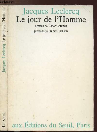 LE JOUR DE L'HOMME
