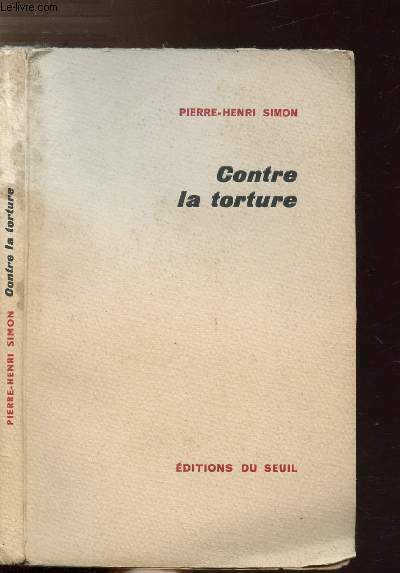 CONTRE LA TORTURE