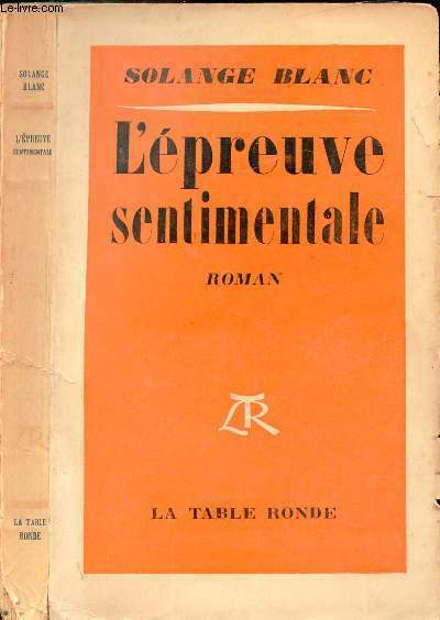 L'EPREUVE SENTIMENTALE