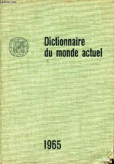 DICTIONNAIRE DU MONDE ACTUEL