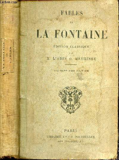 FABLES DE LA FONTAINE