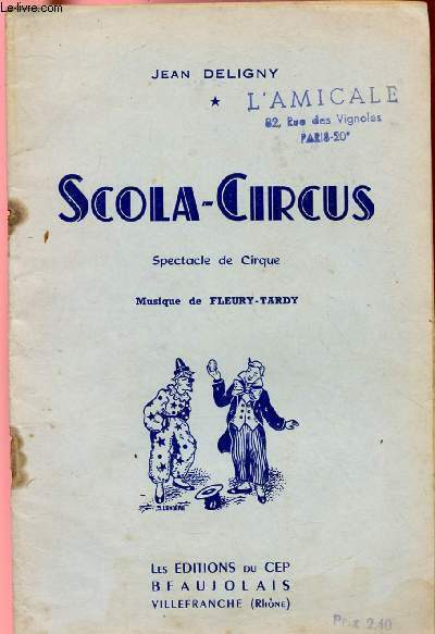 SCOLA-CIRCUS : SPECTACLE DE CIRQUE