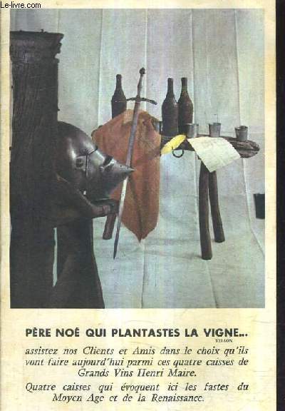 PERE NOE QUI PLANTASTES LA VIGNE. - Les gantelets - …